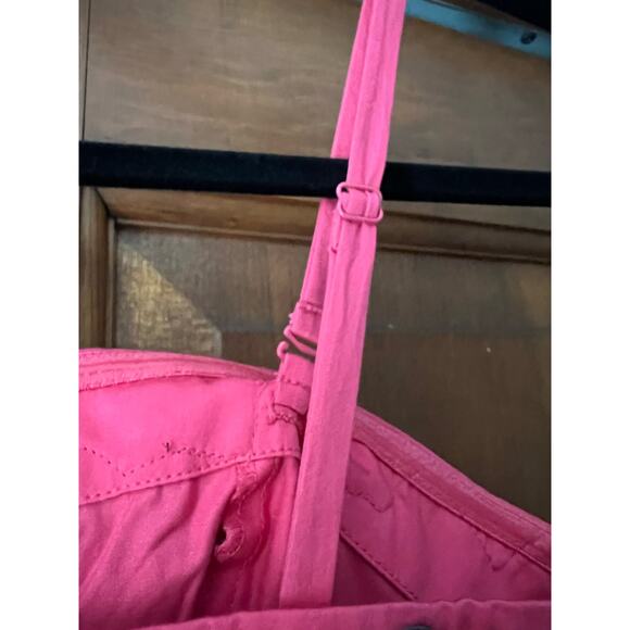 Anthropologie's Floreat Sunrise & Midnight Sheath Dress Gray Lace Pink Size 0 - Picture 7 of 11